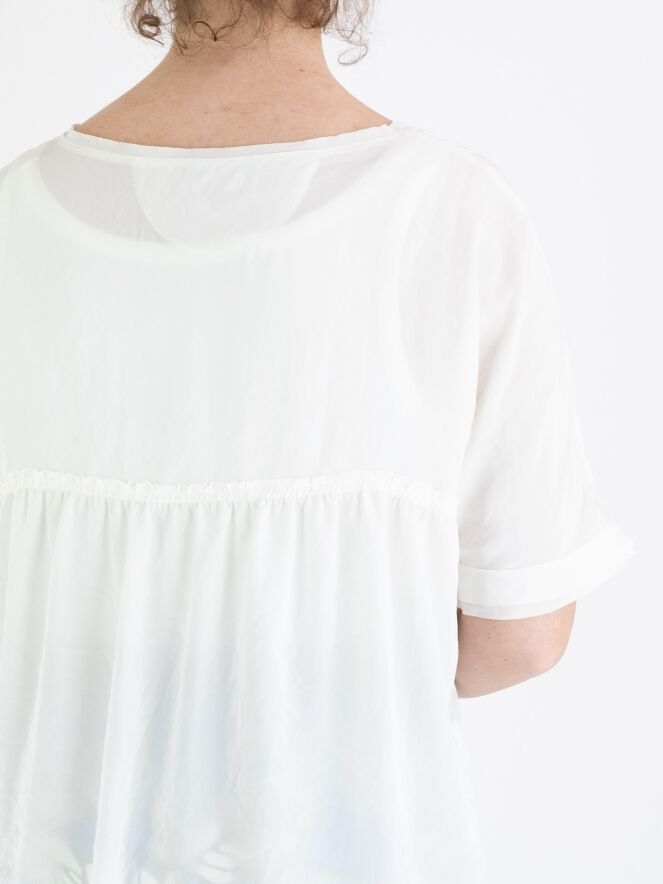 Marc Cain shirts WS 51.16 W76 Creme Weiß bei Penninkhof.de 