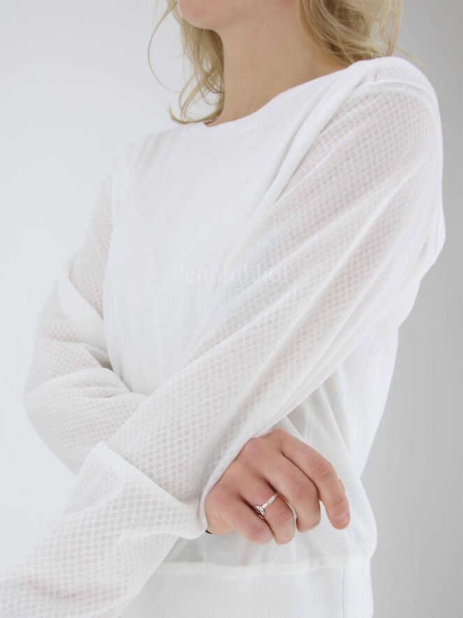 Marc Cain pullover SS 41.28 M22 Weiß bei Penninkhof.de 