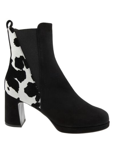 Cervone Stiefelette camosoio nero  40