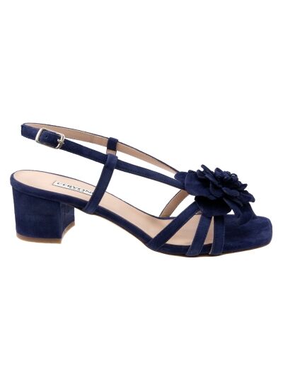 Cervone Sandalette camoscio navy BRIGITTA 