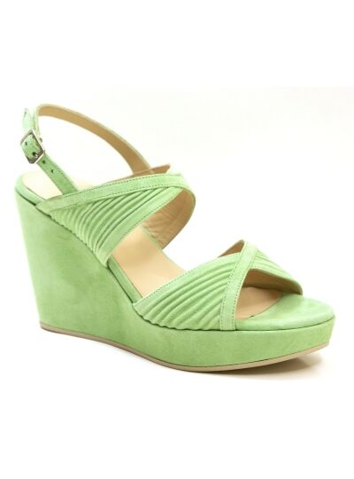 Even and odd Sandalette cam pistache 643 P10 Even and odd Sandalette cam pistache 643 P10